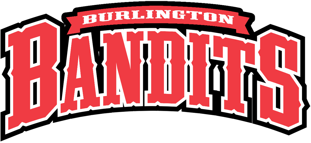 Burlington Bandits 2014-Pres Wordmark Logo iron on transfers for T-shirts